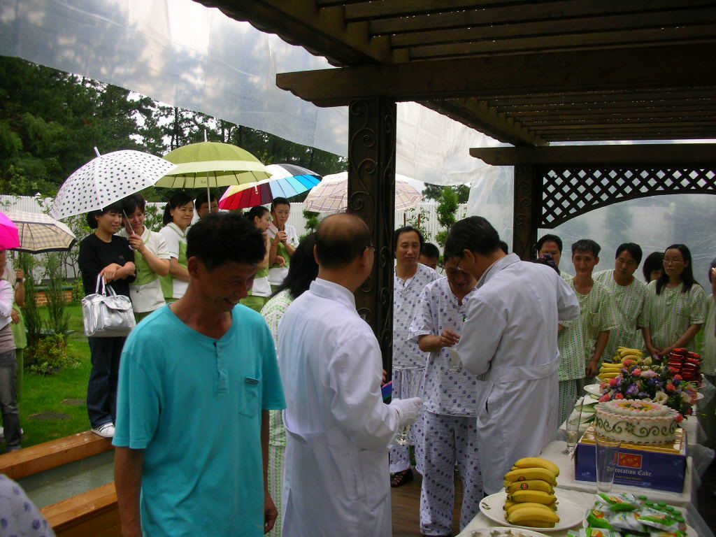 마음사랑병원 힐링가든 오픈행사 송사리 방사 (전북 전주시)