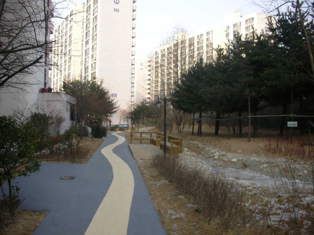 중계9단지 숲과 뜰 비오톱 전경 (서울 노원구)