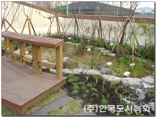 수원 근로복지공단 어린이집 옥상녹화 전경 (경기 수원시)