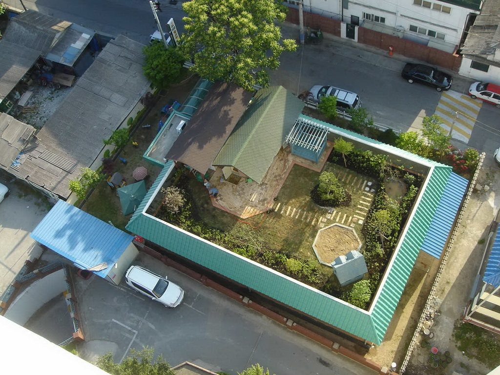 참사랑어린이집 옥상정원 초화류 식재 전경 (경기 안성시)