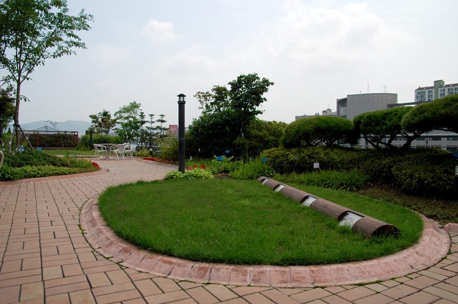 용인여성회관 옥상정원 식재 (경기 용인시)