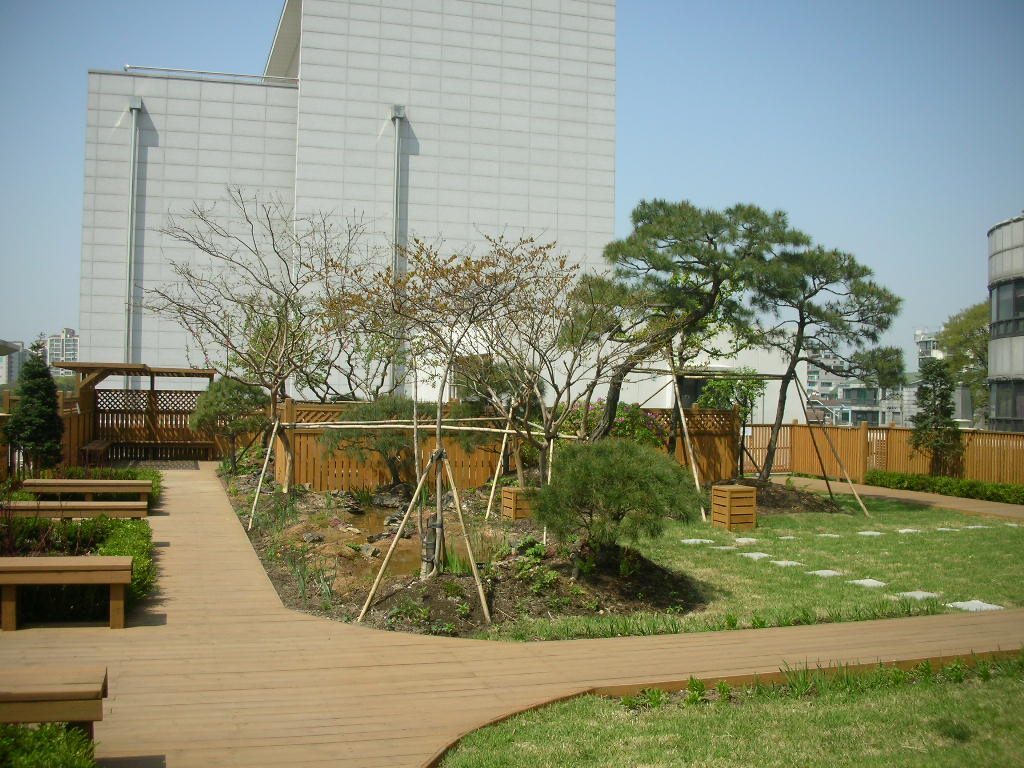 숙명여대 순헌관 옥상 식재 (서울 용산구)