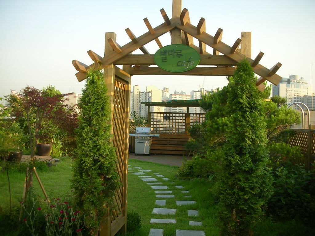 지비스타일 사옥 옥상정원 (서울 강남구)