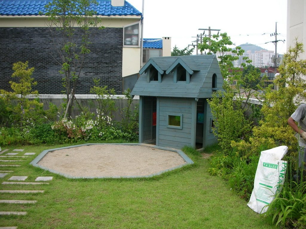 참사랑어린이집 옥상정원 전경 (경기 안성시)