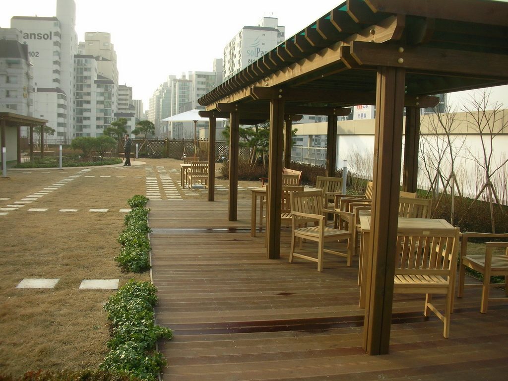 강남구청 옥상녹화 전경 (서울 강남구)