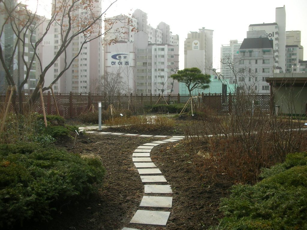 강남구청 옥상녹화 전경 (서울 강남구)