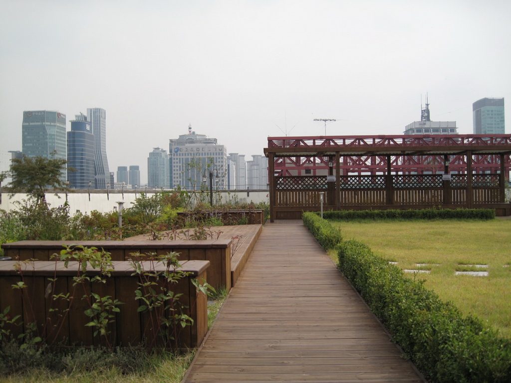 스카우트빌딩 옥상공원 식재 (서울 영등포구)