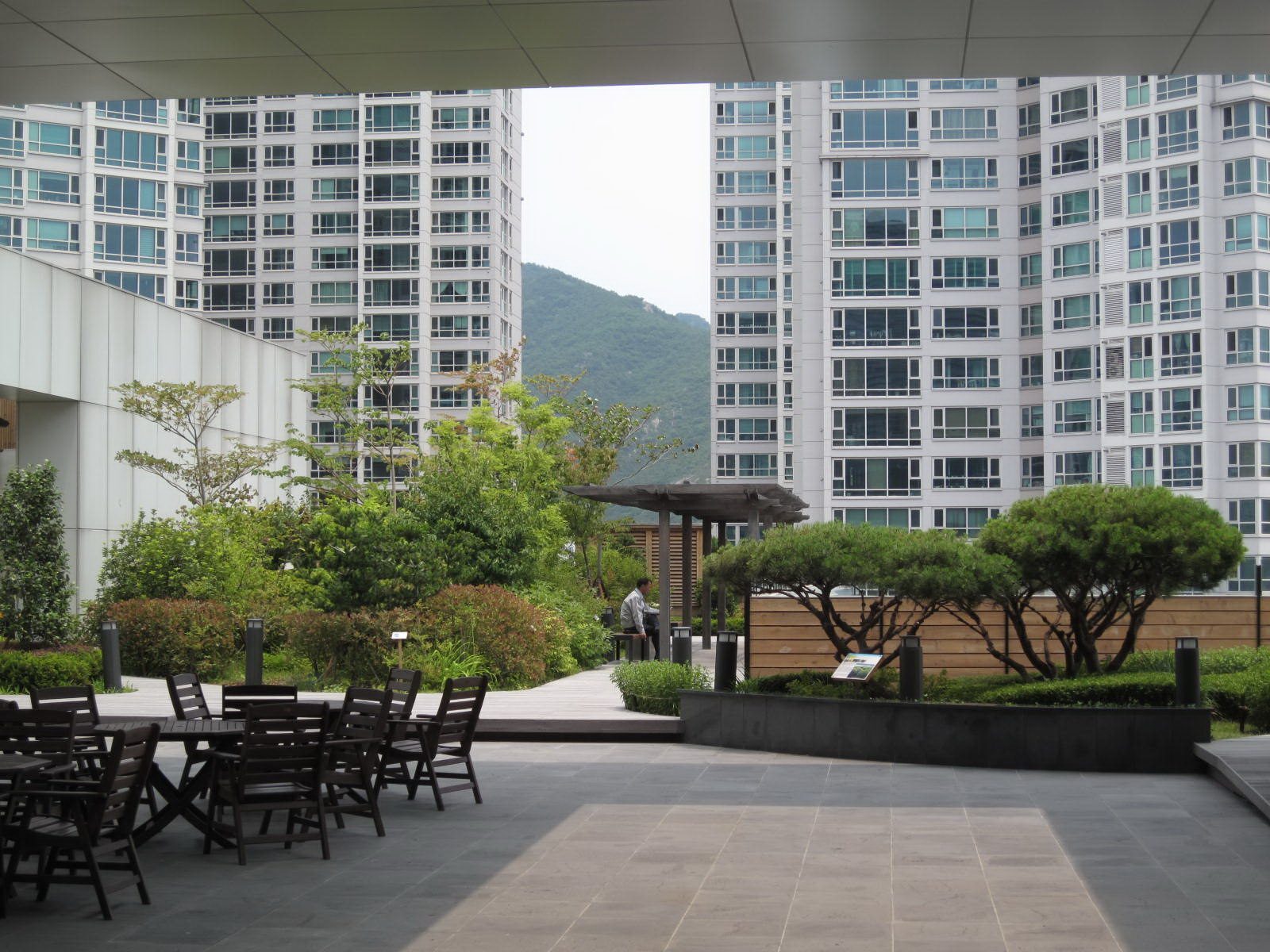 롯데백화점 센텀시티 옥상 비오톱 전경 (부산 해운대구)
