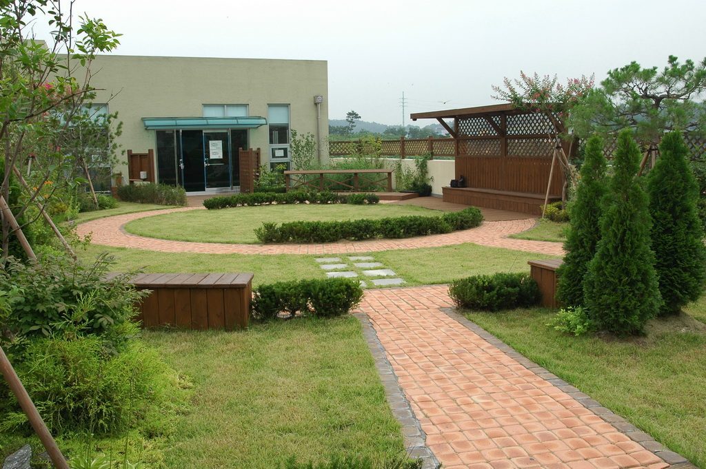 예봉초등학교 옥상 식재 상세 (경기 남양주시)