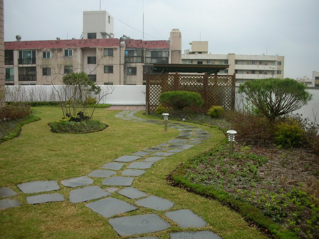 동대문경찰서 옥상 식재 (서울 동대문구)