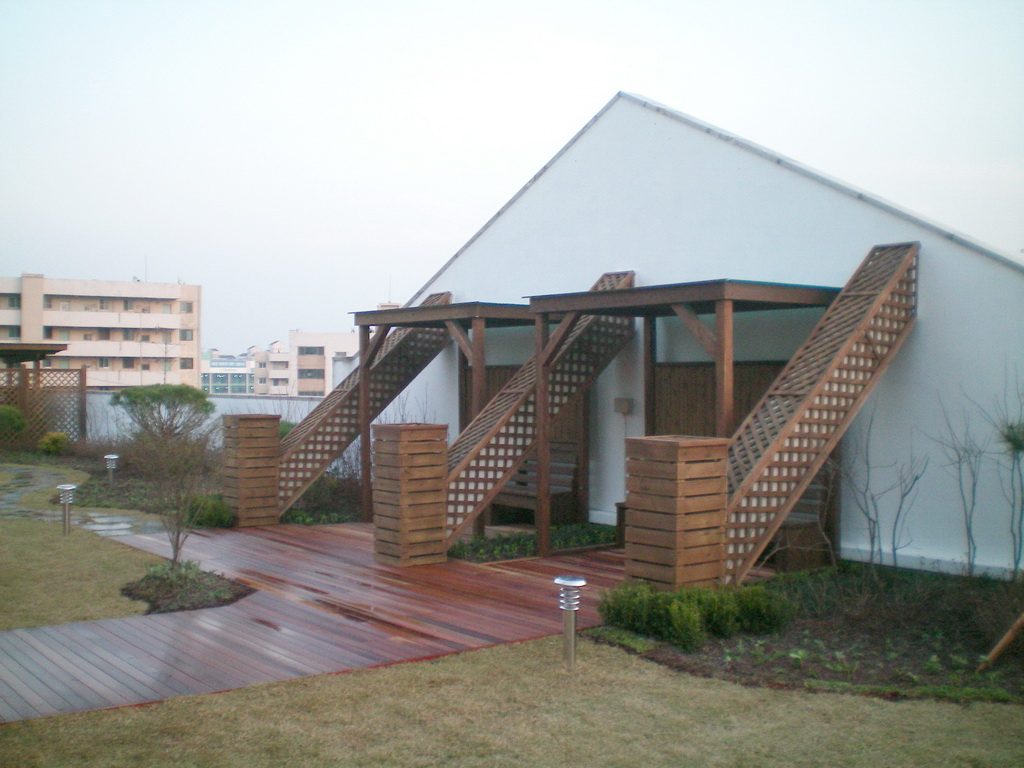 동대문경찰서 옥상녹화 전경 (서울 동대문구)