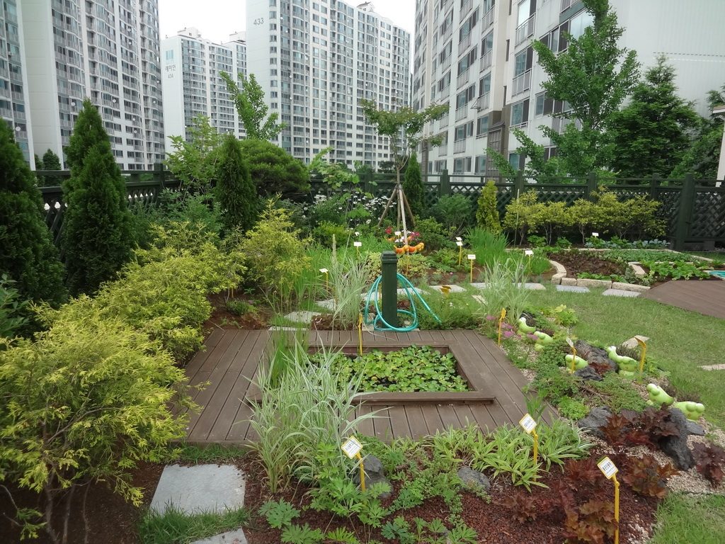 농촌진흥청 옥상정원 교육 공간 (경기 수원시)